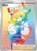 Klara (Secret) Secret Rare SWSH06: Chilling Reign 217/198 NM