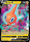 Rotom V Ultra Rare SWSH11: Lost Origin 058/196 NM (Back)