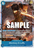 Monkey.D.Luffy (062) SR Paramount War OP02-062 NM (Back)