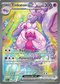 Tinkaton ex Special Illustration Rare SV02: Paldea Evolved 262/193 NM (Back)