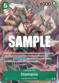 Diamante (Alternate Art) R Kingdoms of Intrigue OP04-028 NM (Back)