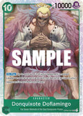 Donquixote Doflamingo (031) SR Kingdoms of Intrigue OP04-031 NM (Back)