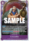 Crocodile SR Kingdoms of Intrigue OP04-060 NM (Back)