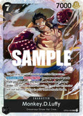 Monkey.D.Luffy SR Kingdoms of Intrigue OP04-090 NM (Back)
