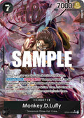 Monkey.D.Luffy (090) (Alternate Art) SR Kingdoms of Intrigue OP04-090 NM (Back)