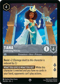 Tiana - Celebrating Princess Super Rare Rise of the Floodborn 196/204 NM (Back)