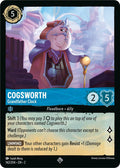 Cogsworth - Grandfather Clock Super Rare Rise of the Floodborn 142/204 NM (Back)