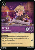 Arthur - Wizard's Apprentice Super Rare Rise of the Floodborn 35/204 NM (Back)