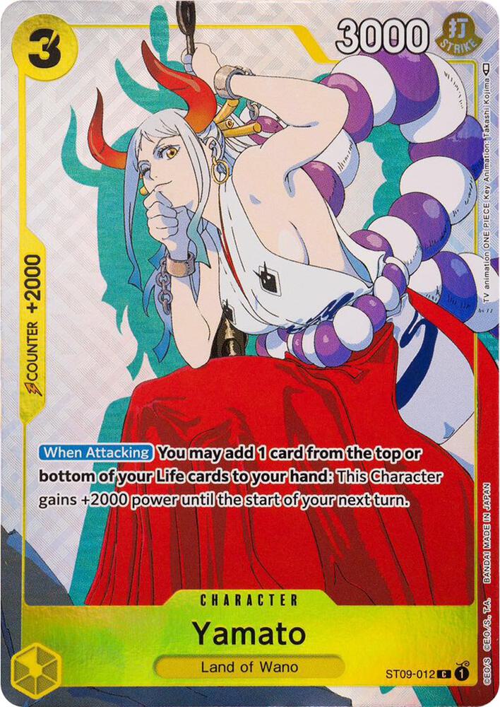 Yamato (Gift Collection 2023) C One Piece Promotion Cards ST09-012 NM (Back)