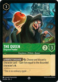 The Queen - Disguised Peddler Super Rare Rise of the Floodborn 93/204 NM (Back)