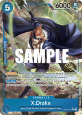 X.Drake (Alternate Art) R Awakening of the New Era OP05-055 NM (Back)