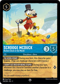 Scrooge McDuck - Richest Duck in the World Super Rare Into the Inklands 154/204 NM (Back)