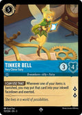 Tinker Bell - Very Clever Fairy Super Rare Into the Inklands 157/204 NM (Back)