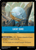 Lucky Dime Legendary Into the Inklands 165/204 NM (Back)