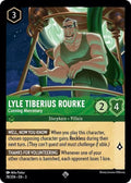 Lyle Tiberius Rourke - Cunning Mercenary Super Rare Into the Inklands 78/204 NM (Back)