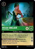Helga Sinclair - Femme Fatale Super Rare Into the Inklands 74/204 NM (Back)