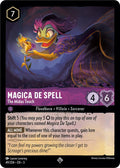 Magica De Spell - The Midas Touch Super Rare Into the Inklands 49/204 NM (Back)
