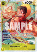 Monkey.D.Luffy (015) SR Ultra Deck: The Three Brothers ST13-015 NM (Back)