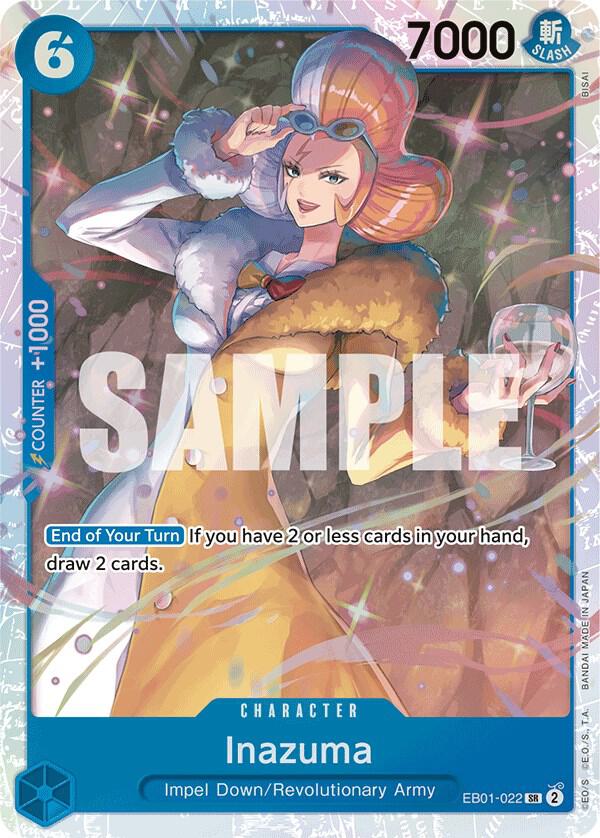 Inazuma SR Extra Booster: Memorial Collection EB01-022 NM (Back)