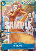 Inazuma (Alternate Art) SR Extra Booster: Memorial Collection EB01-022 NM (Back)