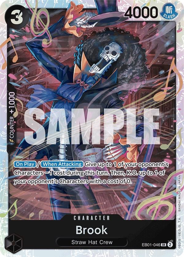Brook SR Extra Booster: Memorial Collection EB01-046 NM (Back)