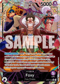 Foxy (059) (Parallel) L 500 Years in the Future OP07-059 NM (Back)