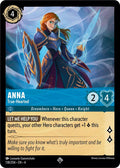 Anna - True-Hearted Super Rare Ursula's Return 138/204 NM (Back)