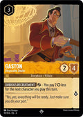 Gaston - Despicable Dealer Super Rare Ursula's Return 10/204 NM (Back)