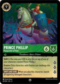 Prince Phillip - Vanquisher of Foes Super Rare Ursula's Return 87/204 NM (Back)