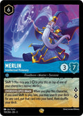 Merlin - Intellectual Visionary Legendary Shimmering Skies 159/204 NM (Back)