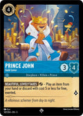 Prince John - Gold Lover Super Rare Shimmering Skies 147/204 NM (Back)