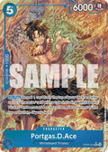 Portgas.D.Ace (Parallel) R Two Legends OP08-052 NM (Back)