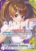 Charlotte Pudding (058) (Parallel) L Two Legends OP08-058 NM (Back)