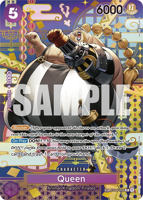 Queen (SP) C Two Legends ST04-005 NM (Back)