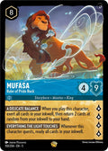 Mufasa - Ruler of Pride Rock Legendary Shimmering Skies 150/204 NM (Back)