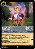 Grumpy - Skeptical Knight Super Rare Shimmering Skies 186/204 NM (Back)