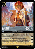 Arthur - King Victorious Legendary Shimmering Skies 194/204 NM (Back)