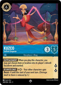 Kuzco - Selfish Emperor Super Rare Shimmering Skies 149/204 NM (Back)