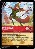 Robin Hood - Sharpshooter Legendary Shimmering Skies 118/204 NM (Back)