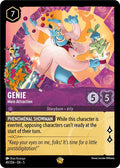 Genie - Main Attraction Legendary Shimmering Skies 49/204 NM (Back)