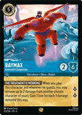 Baymax - Armored Companion Legendary Azurite Sea 157/204 NM (Back)