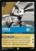 Oswald - The Lucky Rabbit Legendary Azurite Sea 142/204 NM (Back)