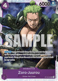 Zoro-Juurou SR Starter Deck 18: PURPLE Monkey.D.Luffy ST18-004 NM (Back)