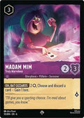 Madam Mim - Truly Marvelous Super Rare Azurite Sea 55/204 NM (Back)