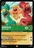 Hercules - Baby Demigod Legendary Azurite Sea 86/204 NM (Back)