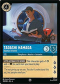Tadashi Hamada - Baymax Inventor Super Rare Azurite Sea 153/204 NM (Back)