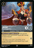 Jafar - Power-Hungry Vizier Super Rare Azurite Sea 193/204 NM (Back)