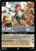 Mr. Smee - Captain of the Jolly Roger Super Rare Azurite Sea 176/204 NM (Back)