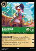 Daisy Duck - Pirate Captain Super Rare Azurite Sea 81/204 NM (Back)
