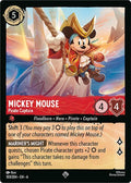 Mickey Mouse - Pirate Captain Super Rare Azurite Sea 103/204 NM (Back)